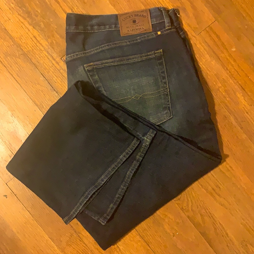 Lucky brand 181 relaxed straight jeans